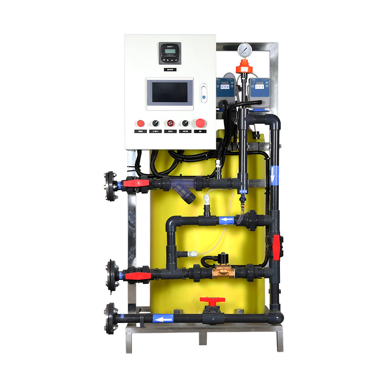 Equipamento automático do sistema de dosagem química para tratamento de água