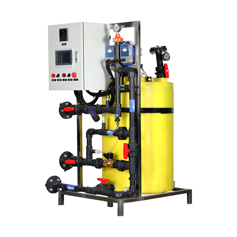 Equipamento automático do sistema de dosagem química para tratamento de água