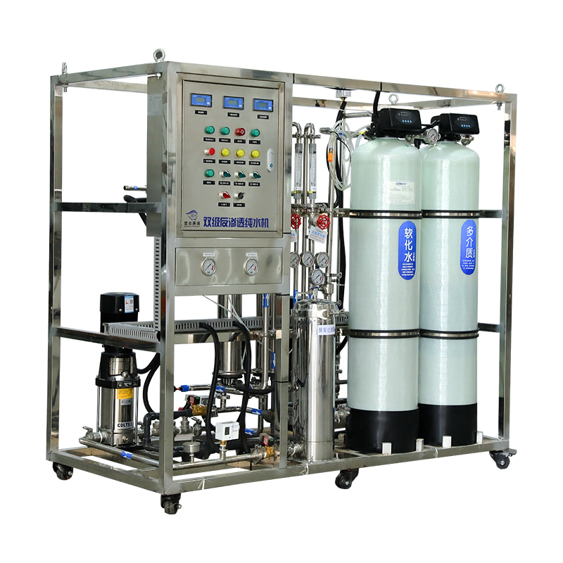 Sistema de tratamento de água industrial de ro para água pura