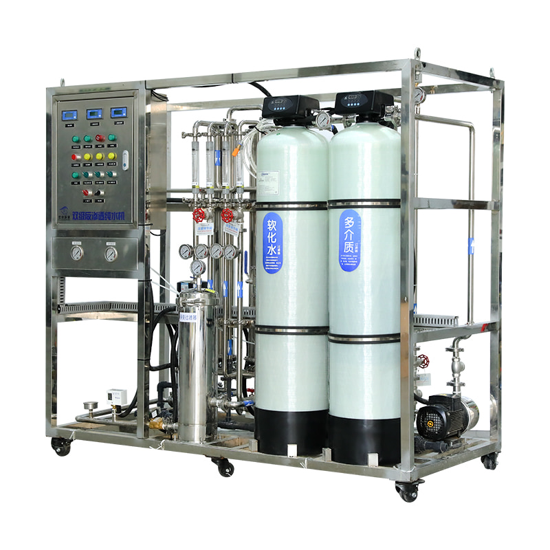 Sistema de tratamento de água industrial de ro para água pura