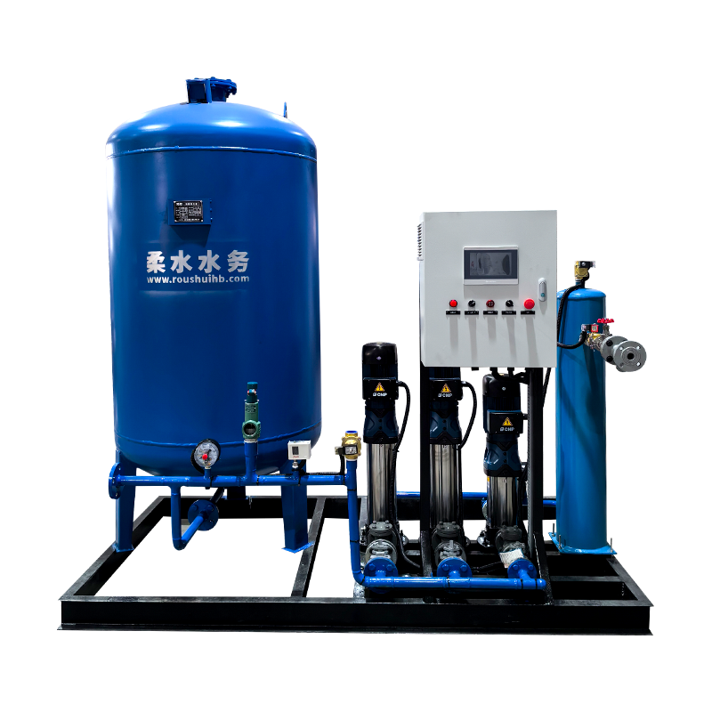 Equipamento constante de abastecimento de água com pressão com bomba e tanque de expansão
